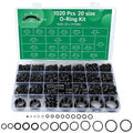 1020 Pcs O Ring Kit, 20 Sizes Nitrile Rubber O Ring Assortment Kit | Universal by Unknown