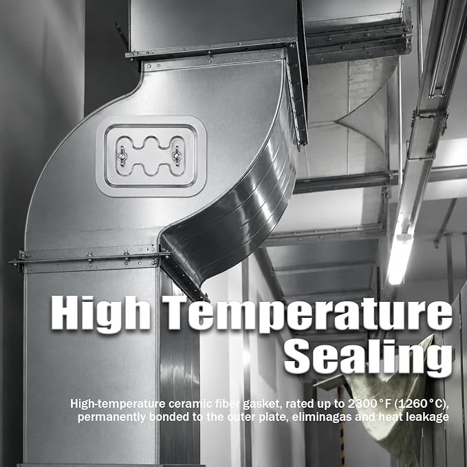 High Temperature Grease Duct Access Door 8" x 12"| - Image 6