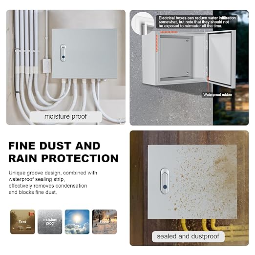 Metal Electrical Enclosure Box, Indoor&Outdoor Electrical Junction Box - Image 3