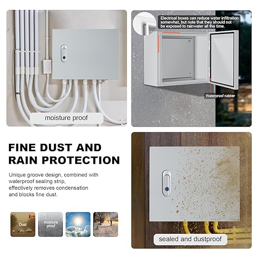 Metal Electrical Enclosure Box, Indoor&Outdoor Electrical Junction Box - Image 3