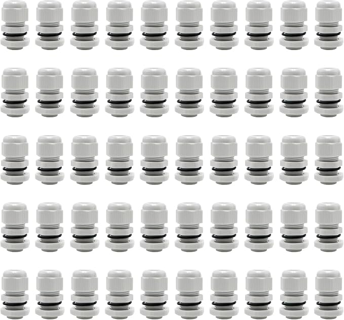 MAKERELE NPT 3/8”Nylon Cable Glands IP68 Waterproof Cord Grips Connector | 3/8 by MAKERELE