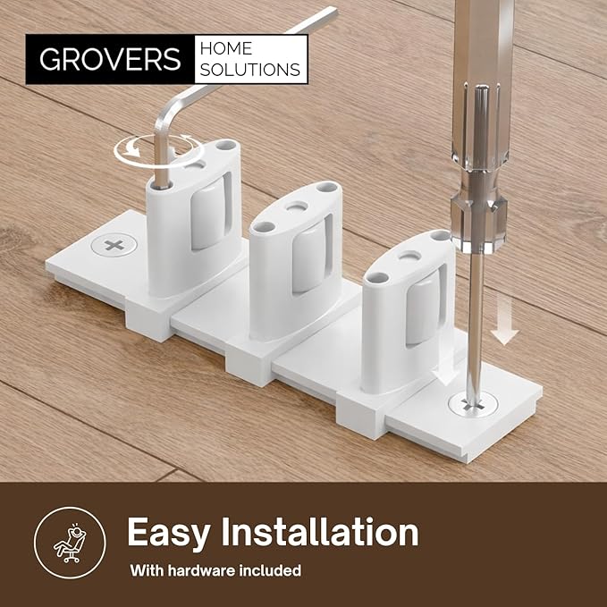 Sliding Closet Door Floor Roller Guide - Image 4