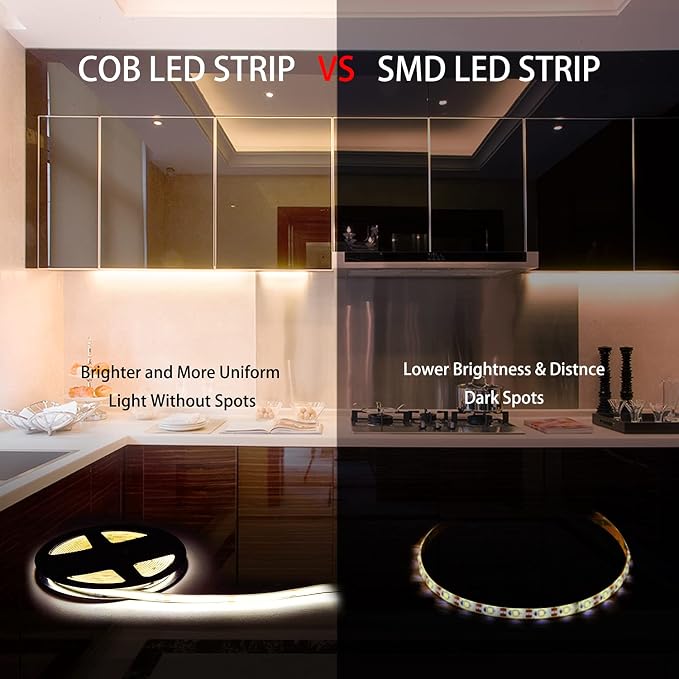Pandery LED Strip Lights 32.8FT, Dimmable cob led Strip - Image 5