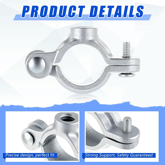 20 Pack 1/2" Split Ring Pipe Hanger - Image 3