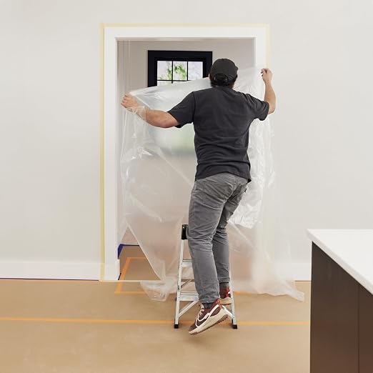 FrogTape DS 154 Premium Grade, Double-Sided Poly-Hanging Containment Tape - Image 9
