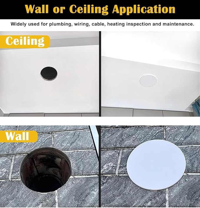 2" 3" 5" 6" Round Electrical Duct Access Door Fits 2-8" Opening - Image 4