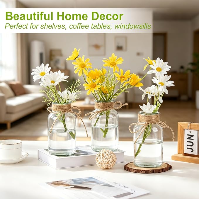 12 Pack Vintage Glass Flower Vases - Image 6