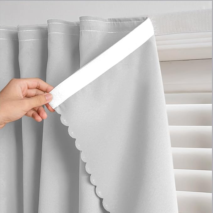 Self Adhesive Blackout Curtains by gonnrly