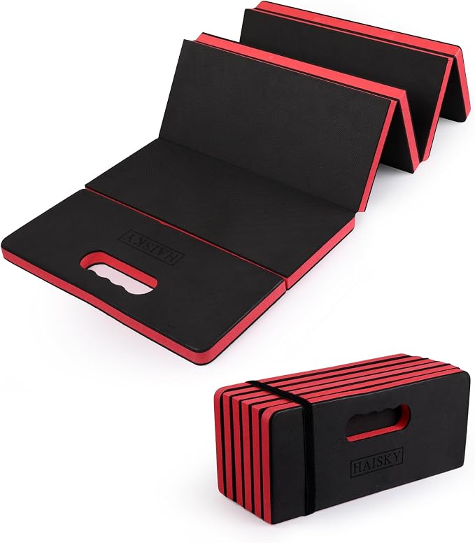 Foldable Mechanic Mat Kneeling Pad, 0.9" Extra Thick EVA Foam by Unknown