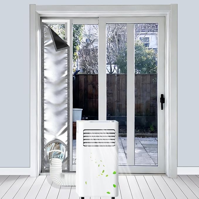 10"x98"Portable Air Conditioner Silding Door Vent Kit 420D High Density - Image 7