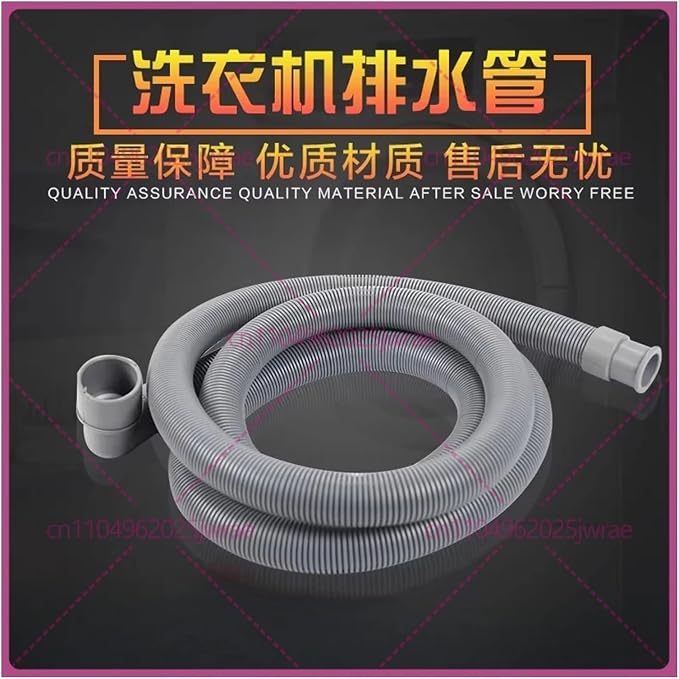 2m Drain Hose Extension for Automatic Drum Washing Machines | Flexible outlet - Image 2