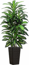 Artifical Dracaena Tree Indoor, 5FT Tall Fake Floor Plants by TXABL