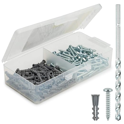Qualihome Drywall Anchors and Screws Kit by Qualihome