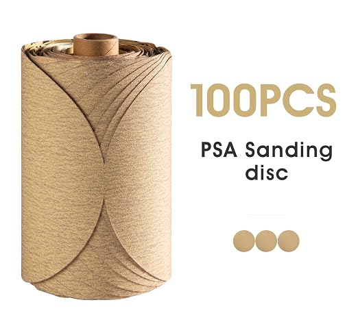 100 PCS 6 inch PSA Sanding Discs 180 Grit Self Adhesive Sandpaper | Adhesive - Image 7