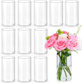 UPBUD 6 Inch Glass Cylinder Vases by UPBUD