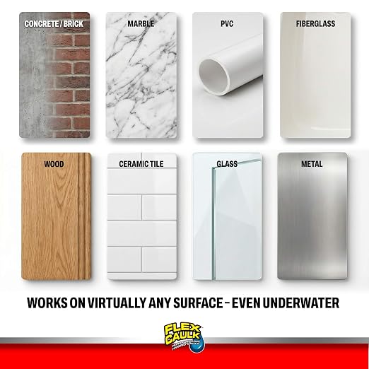 Flex Caulk, Waterproof & Weatherproof Hybrid Polymer Sealant, Baseboards - Image 5