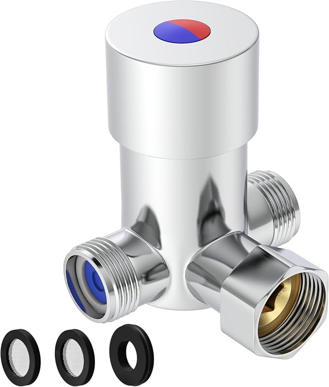 Hot & Cold Water Mixing, Thermostatic Mixer Valve | Solid Brass, Water Mixing by Greenspring