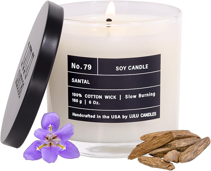 Lulu Candles Soy Blend Jar Candle, 6 Oz. | Highly Scented Premium, Giftable Box - Image 2