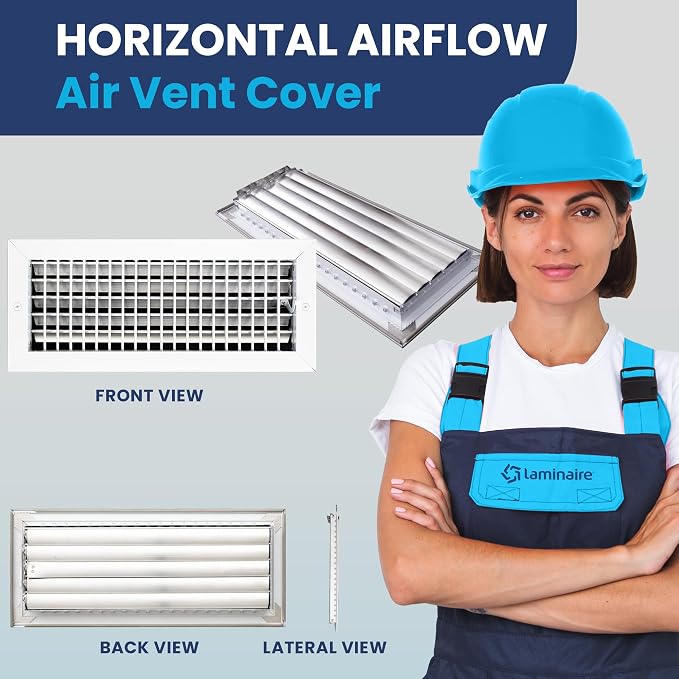 16x6 Duct Hole Adjustable Vent Cover - Image 2