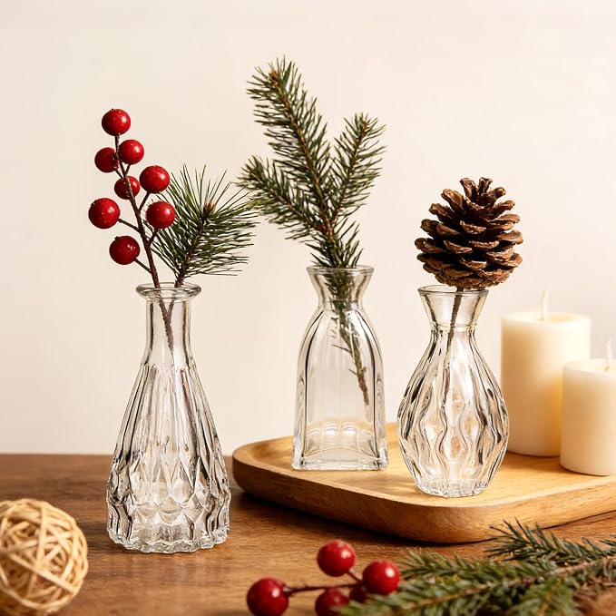 Glass Bud Vases in Bulk, Small Vases - Image 6