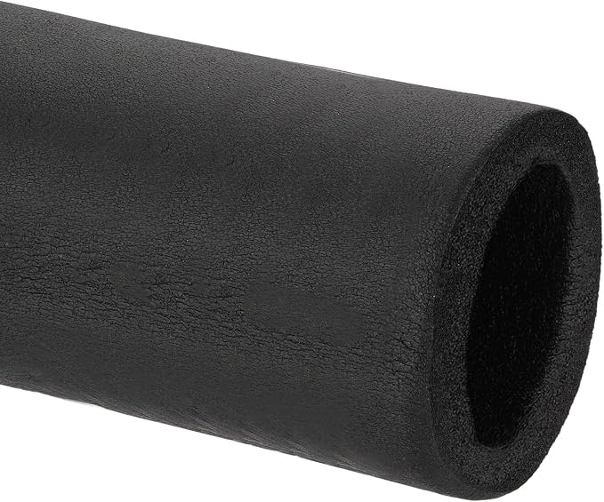PATIKIL 2-3/8" ID x 6.6Ft Pipe Insulation Foam Tube, Pipe Cover Wrap Roll Bar by PATIKIL
