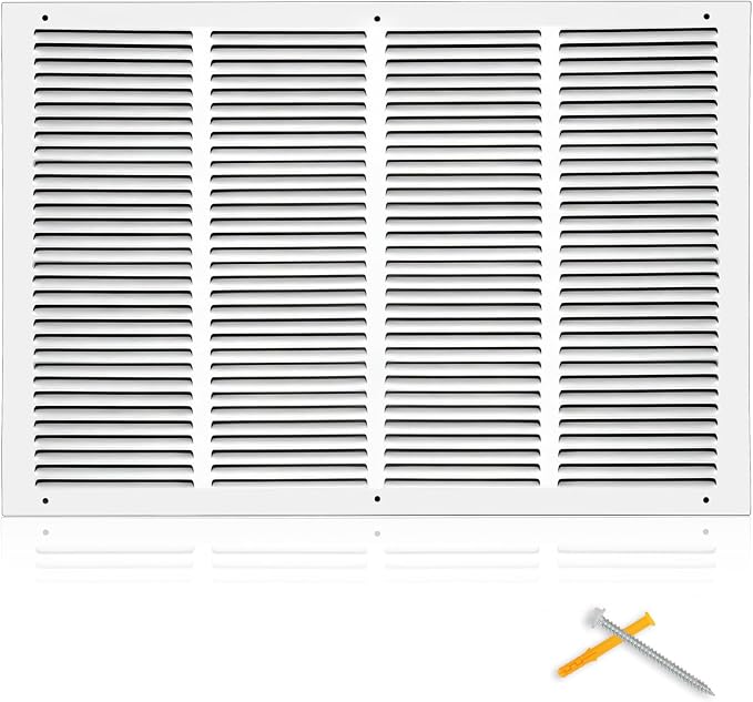 Fancat 24x16 Duct Opening | Steel Return Air Grille | Vent Cover Grill by SmarterAirBetterLiving