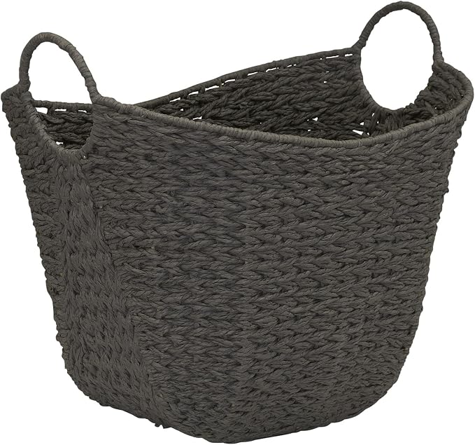 Household Essentials Handwoven Paper Rope Storage Basket by HouseholdEssentials