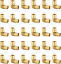 30PACK EFIELD 1/2 Inch Pex Elbow Barb Crimp Brass Fitting | by EFIELDPEXTUBING