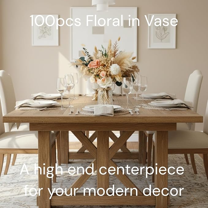 Luxury Floral Arrangement with Vase - Image 5