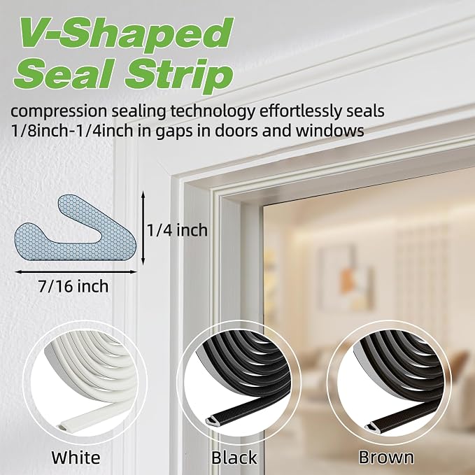 Weather Stripping Door Seal Strip - Image 2