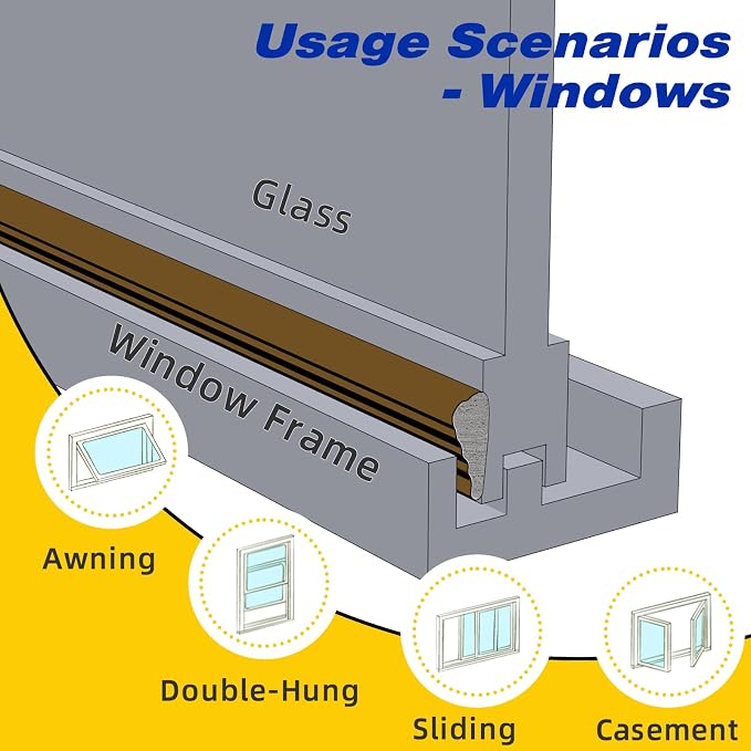 Weather Stripping Door Seal Strip - Image 5