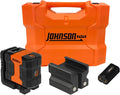 Johnson Level & Tool JDT300-GN3D Laser Level, Self-Leveling Kit 3 Dot Laser by Johnson