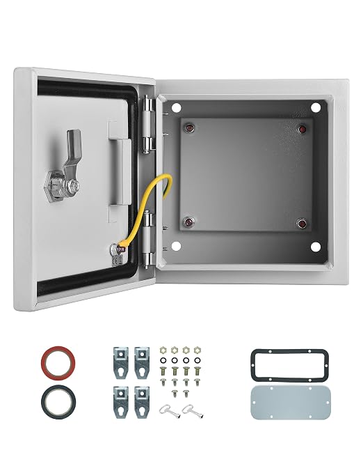 Waterproof Electrical Enclosure 8 x 8 x 6'', Outdoor Electrical Box Weatherproof by Unknown