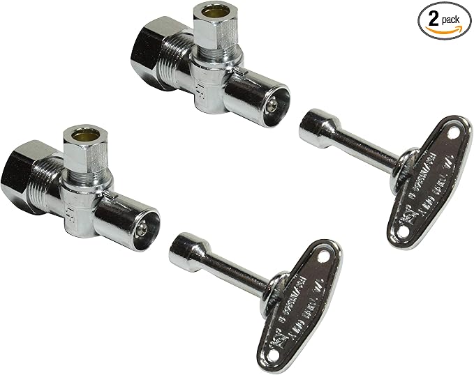 Heavy Duty Loose Key 1/2 in. NOM Comp Inlet x 3/8 in. OD Compression Outlet by Unknown