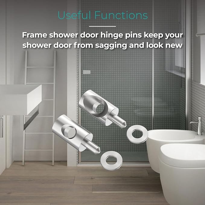 5/16" Shower Door Hinge Pin for Framed Shower Doors - Image 7