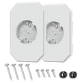 Siding Mounting Kit, Siding Mount Block, Outdoor Light Mounting Block by VinylSidingMountingBlock
