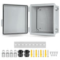 IP67 ABS Outdoor Electrical Junction Box Waterproof 13"×13"×5" | Weatherproof by JOISYOYA
