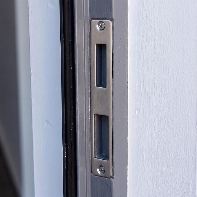 Tudomro 2 Pack Storm Door Flat Strike Plate 172mm x 23.7mm Stainless Steel - Image 6
