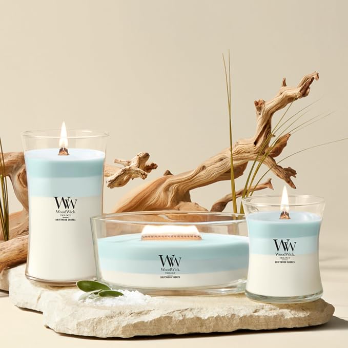 Woodwick Driftwood Shores Ellipse Trilogy Candle - Image 8