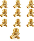 10Pack Seelink PEX Fittings, 3/4" PEX x 1/2" Female NPT Drop Ear Elbow | PEX by Seelink