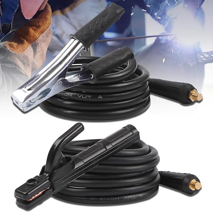 200A Welding Ground Clamp Welding Electrode Holder Set, Welding Cable Stick - Image 8