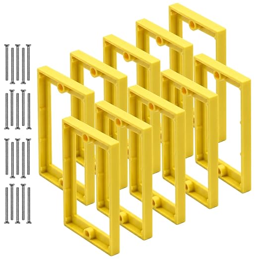 Single Gang Outlet Box Extender by YQSIYU