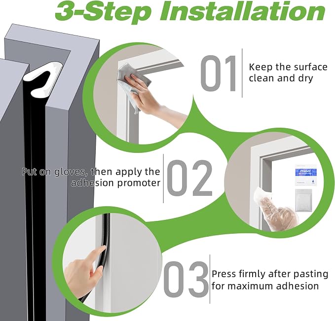 Weather Stripping Door Seal Strip - Image 9