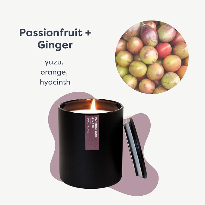 Passionfruit & Ginger Scented Candle - Image 2