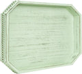 Wooden Decorative Tray, Rustic Sage Serving Tray by CEDARLUX