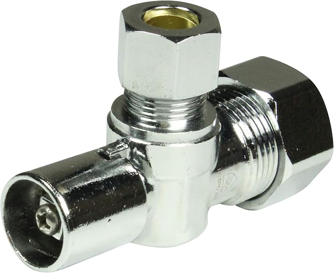 Heavy Duty Loose Key 1/2 in. NOM Comp Inlet x 3/8 in. OD Compression Outlet - Image 3