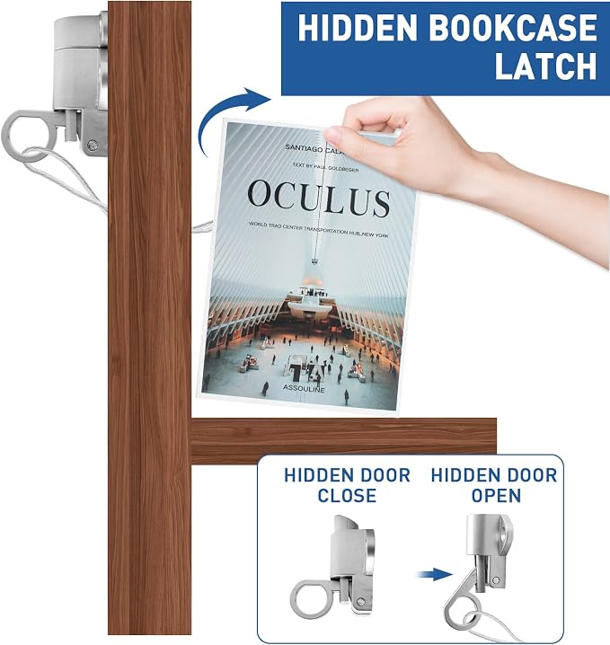Hidden Bookcase Hinges Pivot Door Hinge - Image 3
