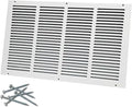 Howeall 20"W x 12"H Steel Return Air Grille, Air Return Vent Cover by Howeall