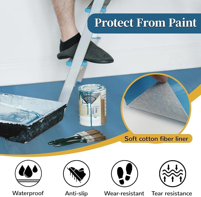 40 Inch x 168 Feet Temporary Floor Protection, 560 Sq Ft Coverage - Image 2