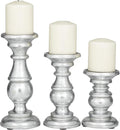 Deco 79 Traditional Mango Wood Pillar Candle Holder by Unknown